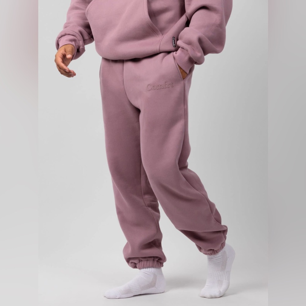 Comfrt Minimalist Sweatpants in Orchid Size 2X Loungewear Athleisure Plus Size